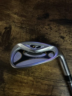 TaylorMade R7 #9 Iron T-Step 90 Stiff Flex Steel Original Grip RH   37 1/4” - Image 1 of 4