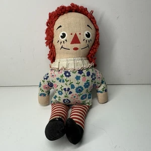 Vintage Knickerbocker Raggedy Ann 6” Puppe 70er Jahre - Bild 1 von 4