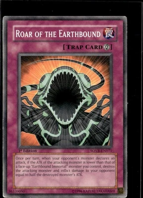 Yu-Gi-Oh Roar of the Earthbound Stardust Overdrive SOVR-EN071 1st Edition - Image 1 of 2