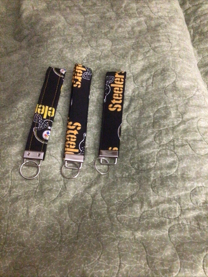 Llavero hecho a mano Pittsburgh Steelers Foto 1 de 1