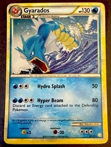 Gyarados 4/123 Holo Rare HeartGold SoulSilver Pokemon TCG LP - Picture 1 of 2