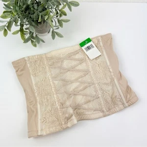 Maidenform Lace Firm Control Embroidered WaistNipper DM2000 NWT Size Large - Picture 1 of 3