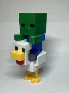 Chicken Jockey Toy - Minecraft Movie Chicken Jockey - Minecraft Movie - Picture 1 of 3