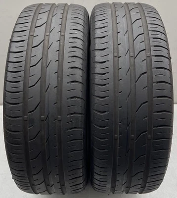 2x 5-5,5 mm Sommerreifen 195/55 R15 85H Continental ContiPremiumContact 2 Reifen - Bild 1 von 4