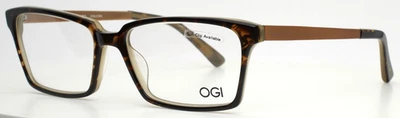 Gafas rectangulares OGI Evolution 9204 1620 Tortoise para hombre 54-16-145 B:37 Foto 1 de 4