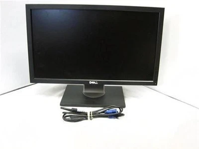 GRADE A Dell P2011Ht 20" Flat Panel Widescreen LCD Monitor 1600x900 w/ Cables - Image 1 of 4