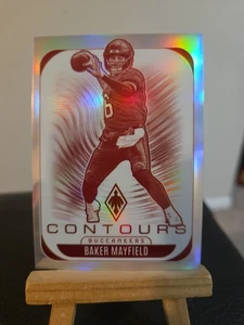 2025 Panini Phoenix - Baker Mayfield #30 Silver Contours - Picture 1 of 2