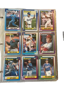 Large Lot 1990s Vintage Baseball 200+ Cards Topps Fleer 1988-1991 JS - Picture 1 of 12