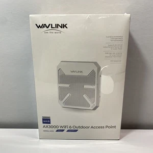 Wavlink AX3000 WiFi 6 Range Extender Outdoor Access Point- White - Picture 1 of 6