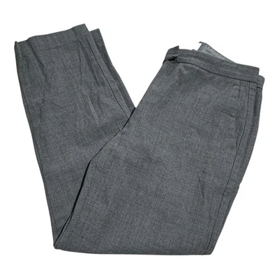 Aritzia Babaton Wool Straight Leg Pants Women’s 2 Gray Mid Rise Stretch - Image 1 of 4