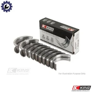 CRANKSHAFT BEARING SET MB5228AM1.0 +1.0mm FOR 4D55 2.3L 4G52 2.0L 4G54 2.6L 4cyl - Picture 1 of 9