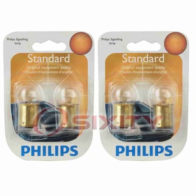 2 bombillas marcadoras laterales delanteras Philips para GMC 100 100-22 100-24 102-22 na Foto 1 de 4