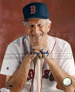 Johnny Pesky Boston Red Sox Signed Autographed Portrait 8x10 - Picture 1 of 1