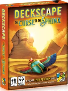 Deckscape Curse Of The Sphinx Escape Room Card Game Davinci Games DVG 5710 Party - Picture 1 of 1