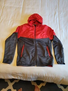 HIND roter Laufpullover/Windbreaker mit Kapuze Herren Medium - Bild 1 von 3