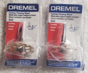 Dremel rotierendes Elektrowerkzeug Hartmetall Schneid-/Formrad 1-1/4 Zoll 543 Posten x 2 Neu aus altem Lagerbestand - Bild 1 von 2
