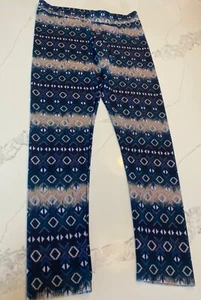 American Eagle High Rise Multicolor Leggings Women's Medium - Picture 1 of 8