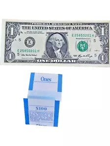 $1 2006 Richmond E/H Block BEP pack FR 1932E 100 Uncirculated Notes - Picture 1 of 1