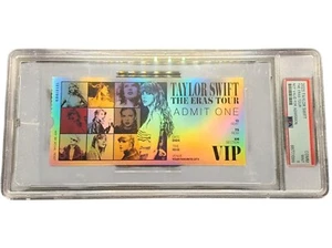 PSA 9 2024 Taylor Swift The Eras Tour VIP Collectors Hologram Ticket Australian - Picture 1 of 2