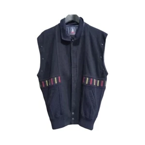 Malagrida yachting vintage gilet pullover blu man size m - Imagen 1 de 7