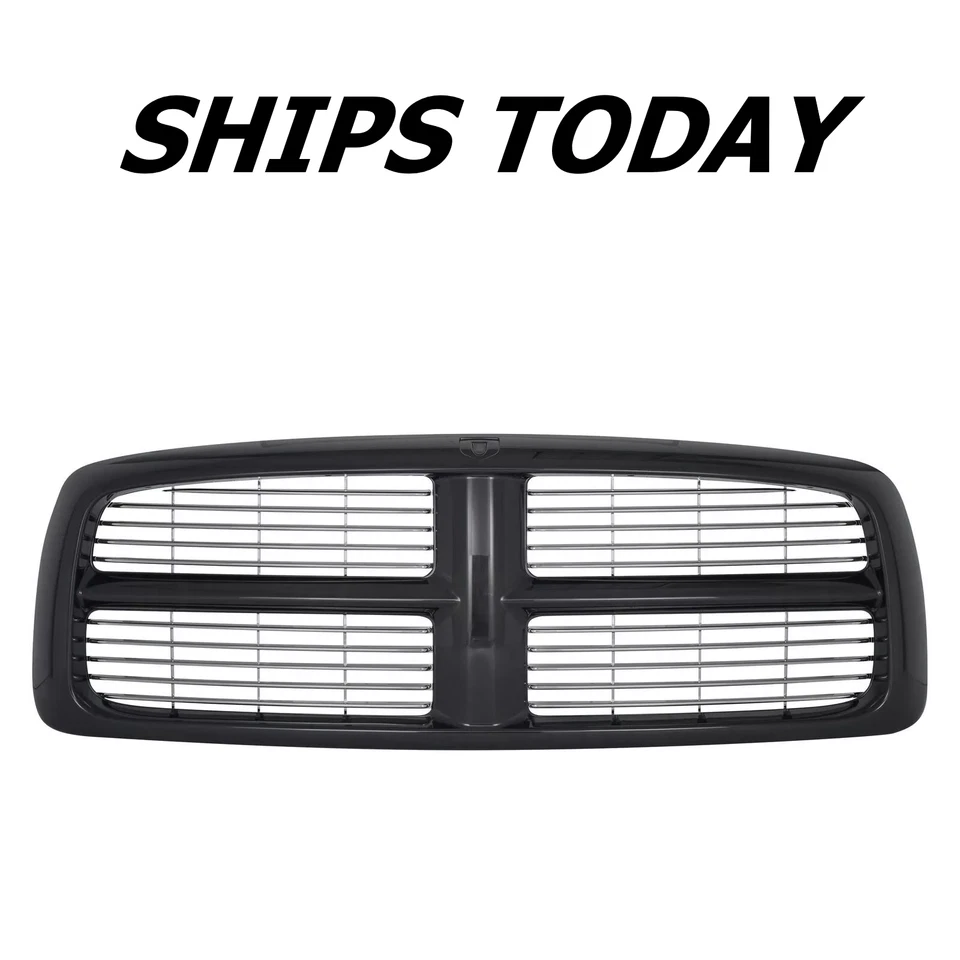 NUEVA parrilla delantera para camioneta Dodge Ram 2002-2005 se envía hoy Foto 1 de 4