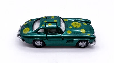 Siku Mercedes Benz Modellino 300 SL Nr. 1073 Con Porte A Falco | Verde - Immagine 1 di 4