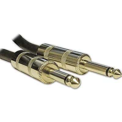 MCSPROAUDIO 50 ft foot feet 1/4 to Pro Audio sound cord 12 ga gauge Speaker Cable 12g DJ PA