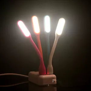 3pcs Superbright Flexible USB LED Lamp Laptops, Powerbanks, USB Light - Picture 1 of 4