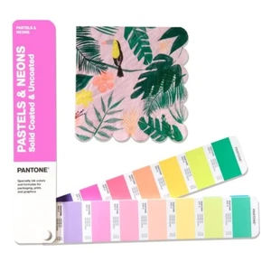 2024 Pantone Pastels & Neons Guides Coated & Uncoated GG1504B Color Guide - Picture 1 of 9
