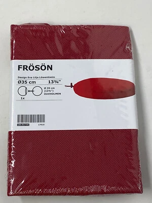 IKEA FROSON Funda para Cojín Silla Redonda Exterior, Rojo 13 3/4" 103.917.91 Nuevo Foto 1 de 2