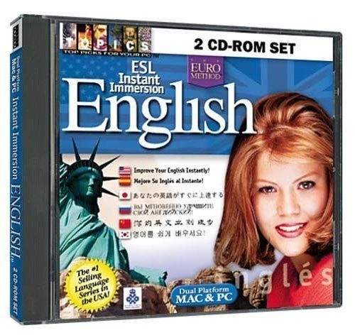 ESL Instant Immersion English 2 CD-ROM Set (Jewel Case) -CD ROM - Image 1 of 1