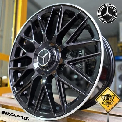 AMG real KIT 4 Cerchi In Lega 18 Compatibili con Mercedes CLA GLA GLB GLC V - Imagen 1 de 4