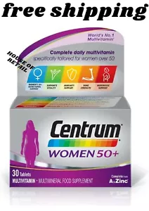 Centrum 50 Plus Multivitamin Tablets for Women, Pack of 30 - Picture 1 of 9