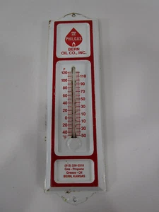 Vintage Phillips 66 gas advertising thermometer Bern oil company Kansas sign - Picture 1 of 4