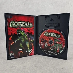Rare Vintage PS2 PlayStation 2 Game Godzilla Unleashed 2007 Very Collectible - Picture 1 of 7