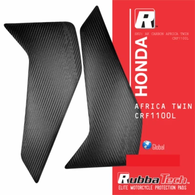 RubbaTech Honda Africa Twin CRF1100L rubber knee pads - image 1 of 3