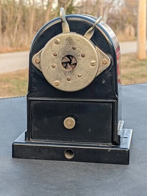 antique German made pencil sharpener  - Image 1 of 4