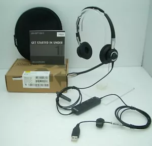 Jabra BiZ 2400 II Duo USB Headband Computer Headset 2499-823-309 for Microsoft - Picture 1 of 1