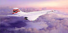 Impression Concorde British Airways Queen of the Skies signée par la première femme pilote.