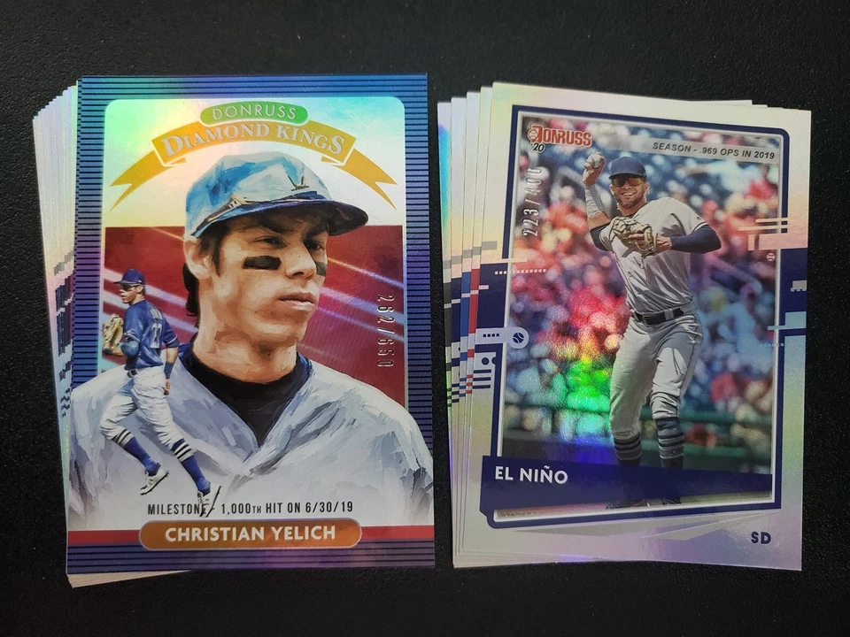2020 Donruss Career Milestone Season (some Variations) U Pick Complete Your Set - Image 1 of 1