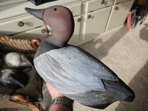Vintage Canvas Back Decoy South East Michigan - Picture 1 of 4