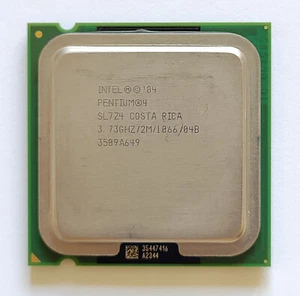 Intel Pentium 4 Extreme Edition HT raro! (3,73 GHz) SL7Z4 CPU Procesador LGA775 - Imagen 1 de 4