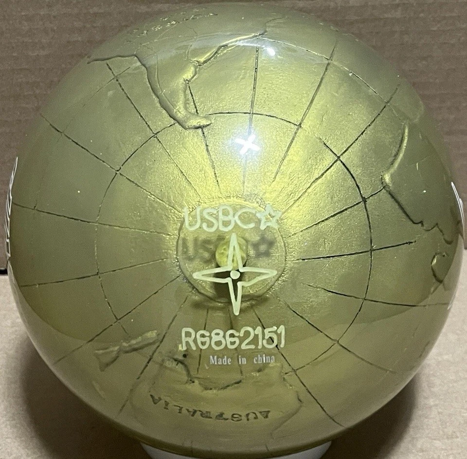 Bola de boliche Roto Grip Golden Globe 16 lb nueva en caja original Foto 1 de 4