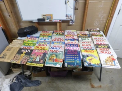 MAD MAGAZINE Lot of 55, 1969 thru 1990s, Mostly 1980s - Image 1 of 4