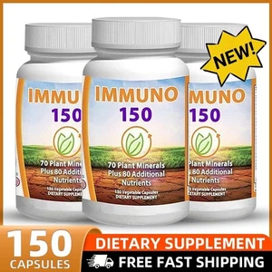 1~3PACK IMMUNO 150 THE ULTIMATE MULTI VITAMINA, STIMOLATORE IMMUNITARIO, scadenza 2027, 150-CAP - Foto 1 di 16