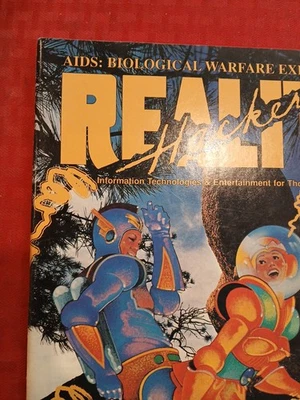 REALITY HACKERS #5 1988 Psychedeli Hacking Futurology McKenna Leary Cyberpunk VG - Image 1 of 4