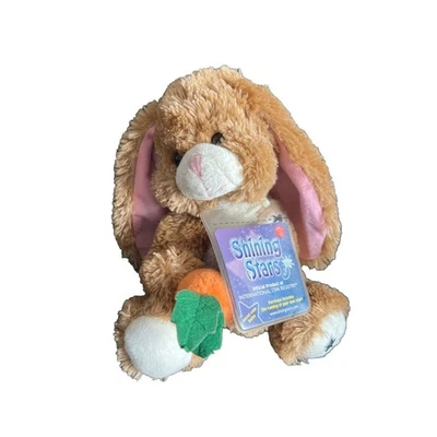 Peluche Russ Shining Stars Honey Bunny Rabbit con código sellado Foto 1 de 4