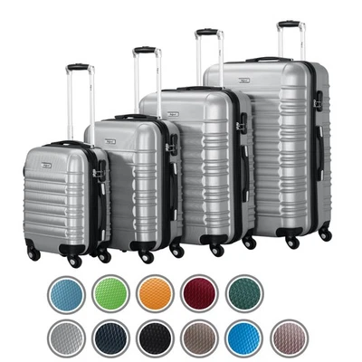 Zelsius Reisekoffer 4er Set, Koffer, Trolley, XL, Kofferset, Hartschalenkoffer - Bild 1 von 4