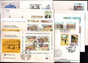 / COLLECTIONS 1990 - 10 FDC - ARCHITECTURE - EUROPA CEPT - Picture 1 of 1