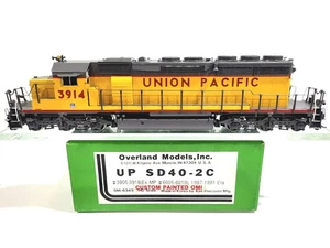 Overland OMI UP EMD SD40-2C Union Pacific #3914 HO Brass Model #6343.1 - Picture 1 of 14